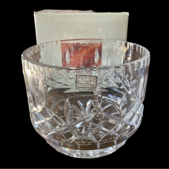 Fifth Avenue Crystal Other - Fifth Avenue Crystal Cardiff Bowl Handcut Full Lead Mouthblown Crystal